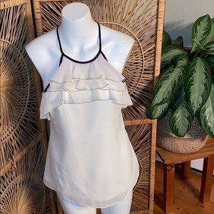 🌵 Arden B. Ivory Ruffle Top